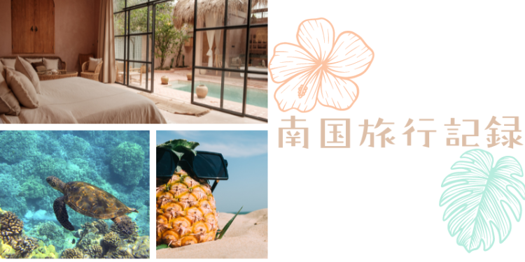 南国旅行記録